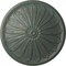 Ekena Millwork Brontes Ceiling Medallion (Fits Canopies up to 3 5/8"), 25 1/2"OD x 5 1/2"P, Cloud Burst Crackle CM25BRCBC - alternate 1